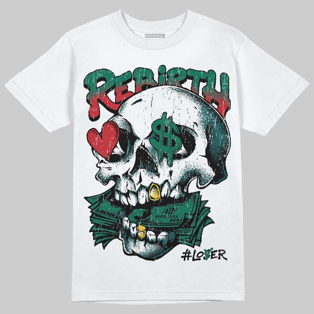 Jordan 8 “BIN 23” DopeSkill T-Shirt Rebirth Graphic Streetwear - White 