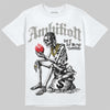 Jordan 4 Bred DopeSkill T-Shirt Ambition Graphic Streetwear - White