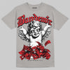 Jordan 4 Bred DopeSkill T-Shirt Bandemic Graphic Streetwear - Gravel