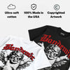 Bred 4s DopeSkill T-Shirt Bandemic Graphic