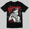 Jordan 4 Bred DopeSkill T-Shirt Boss Up Graphic Streetwear - Black