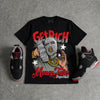 Bred 4s DopeSkill T-Shirt Get Rich Graphic