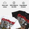 Bred 4s DopeSkill T-Shirt Get Rich Graphic