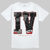Jordan 4 Bred DopeSkill T-Shirt IV Jordan 4 Graphic Streetwear - White