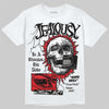 Jordan 4 Bred DopeSkill T-Shirt Jealousy Graphic Streetwear - White 