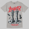 Jordan 4 Bred DopeSkill T-Shirt Loyalty Graphic Streetwear - Gravel