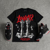 Bred 4s DopeSkill T-Shirt Loyalty Graphic
