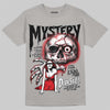 Jordan 4 Bred DopeSkill T-Shirt Mystery Ghostly Grasp Graphic Streetwear - Gravel