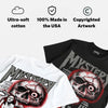 Bred 4s DopeSkill T-Shirt Mystery Ghostly Grasp Graphic