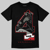 Jordan 4 Bred DopeSkill T-Shirt No.4 Graphic Streetwear - Black