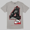 Jordan 4 Bred DopeSkill T-Shirt No.4 Graphic Streetwear - Gravel