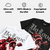 Bred 4s DopeSkill T-Shirt No Love For My Haters Graphic