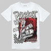 Jordan 4 Bred DopeSkill T-Shirt Pocket Change Graphic Streetwear - White