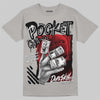 Jordan 4 Bred DopeSkill T-Shirt Pocket Change Graphic Streetwear - Gravel