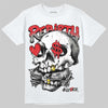 Jordan 4 Bred DopeSkill T-Shirt Rebirth Graphic Streetwear - White