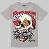 Jordan 4 Bred DopeSkill T-Shirt Rebirth Graphic Streetwear - Gravel