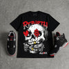 Bred 4s DopeSkill T-Shirt Rebirth Graphic