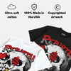 Bred 4s DopeSkill T-Shirt Rebirth Graphic