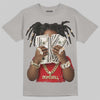 Jordan 4 Bred DopeSkill T-Shirt Rich Youth Graphic Streetwear - Gravel