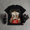 Bred 4s DopeSkill T-Shirt Rich Youth Graphic