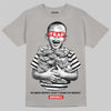 Jordan 4 Bred DopeSkill T-Shirt Scared Money Don't Make No Money Graphic Streetwear - Gravel