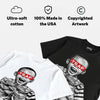 Bred 4s DopeSkill T-Shirt Scared Money Don't Make No Money Graphic