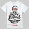 Jordan 4 Bred DopeSkill T-Shirt Scared Money Don't Make No Money Graphic Streetwear - White