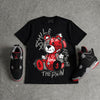 Bred 4s DopeSkill T-Shirt Smile Through The Pain Graphic