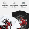 Bred 4s DopeSkill T-Shirt Smile Through The Pain Graphic
