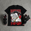 Bred 4s DopeSkill T-Shirt Sorry I've Been Trappin Graphic