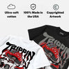 Bred 4s DopeSkill T-Shirt Trippin Graphic