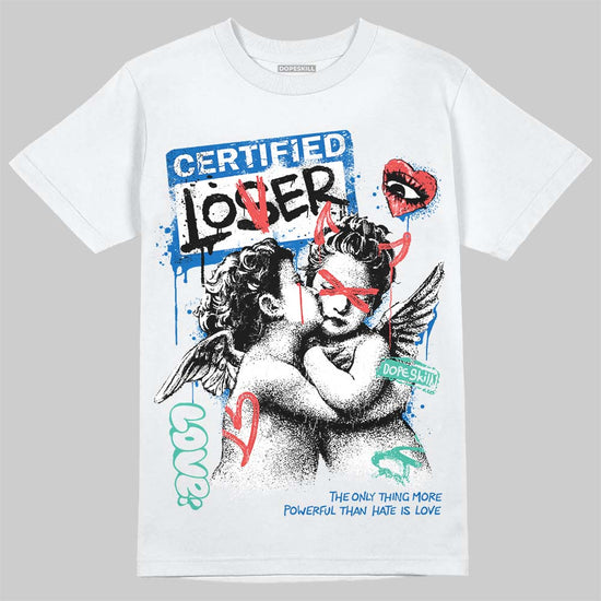 Jordan 3 GS “Chalk” DopeSkill T-Shirt Certified Lover Graphic Streetwear - White 