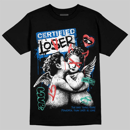 Jordan 3 GS “Chalk” DopeSkill T-Shirt Certified Lover Graphic Streetwear - Black