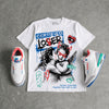 Chalk 3s DopeSkill T-Shirt Certified Lover Graphic