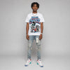 Chalk 3s DopeSkill T-Shirt Paper Chaser Boy Graphic