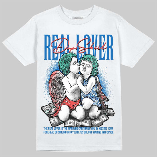 Jordan 3 GS “Chalk” DopeSkill T-Shirt Real Lover Graphic Streetwear - White