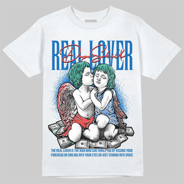 Jordan 3 GS “Chalk” DopeSkill T-Shirt Real Lover Graphic Streetwear - White