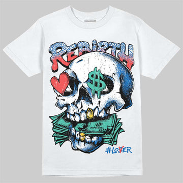 Jordan 3 GS “Chalk” DopeSkill T-Shirt Rebirth Graphic Streetwear - White