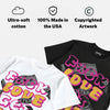 Comic 4s DopeSkill T-Shirt F#ck Love Get Money Graphic