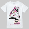Jordan 4 Comic DopeSkill T-Shirt No.4 Graphic Streetwear - White