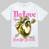 Jordan 4 Comic DopeSkill T-Shirt No Love For My Haters Graphic Streetwear - White