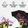 Comic 4s DopeSkill T-Shirt No Love For My Haters Graphic