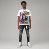 Comic 4s DopeSkill Oversize Print T-Shirt No Money No Lust Graphic
