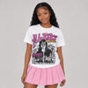 Comic 4s DopeSkill Oversize Print T-Shirt No Money No Lust Graphic
