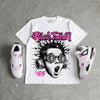 Comic 4s DopeSkill Oversize Print T-Shirt Rich Soon Graphic