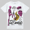 Jordan 4 Comic DopeSkill T-Shirt Ways To Get Ahead Graphic Streetwear - White