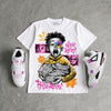 Comic 4s DopeSkill T-Shirt Work Hard Rise Above Graphic
