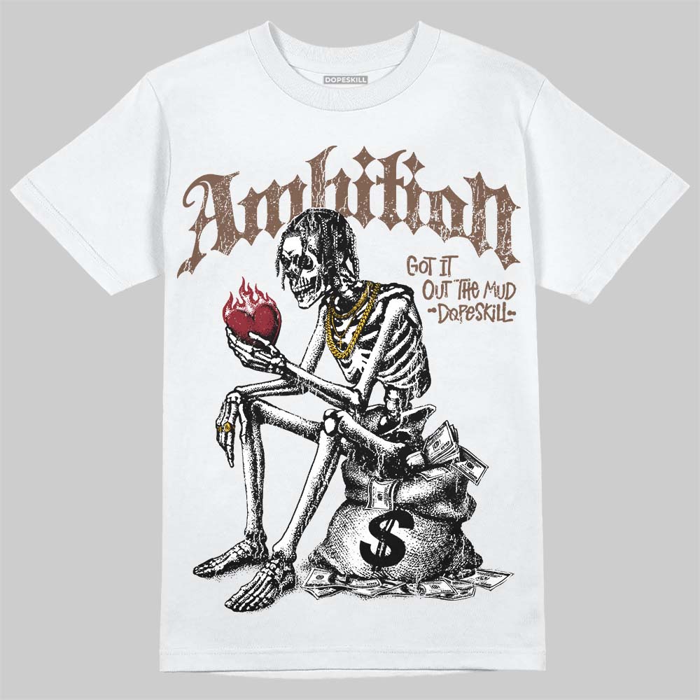 Jordan 12 “Fireside” DopeSkill T-Shirt Ambition Graphic Streetwear - WHite