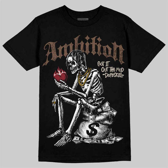 Jordan 12 “Fireside” DopeSkill T-Shirt Ambition Graphic Streetwear - Black