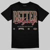Jordan 12 “Fireside” DopeSkill T-Shirt Better Myself Graphic Streetwear - black